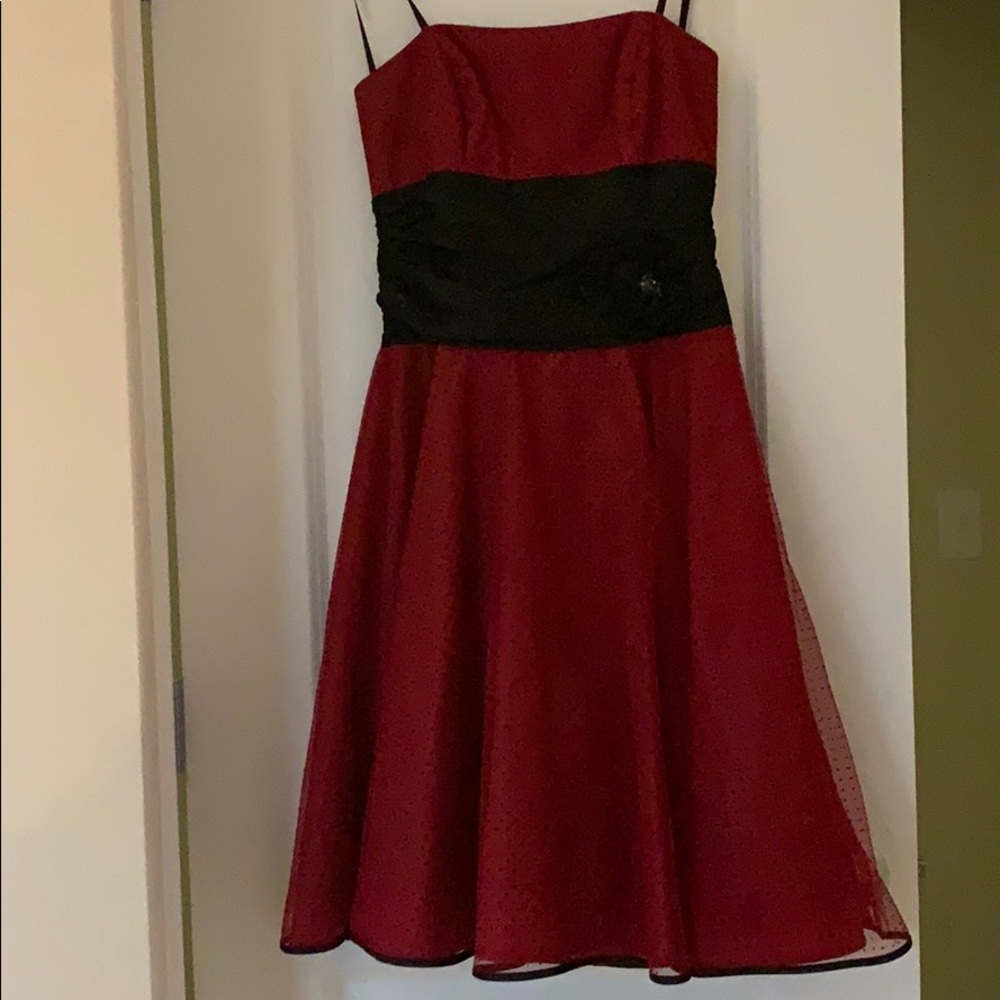 Beautiful Strapless red dress